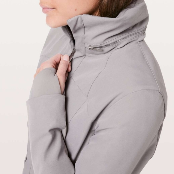 Lululemon Like A Glove Jacket in Dark Chrome - Picture 5 of 16